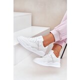 EVENTO Boto Women's Sports Sneakers Made Of Eco Leather White Telisiria | Shoptok.si