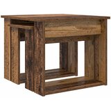  Set stolića za kavu 2 pcs Staro drvo Konstruirano drvo | Eponuda.ba