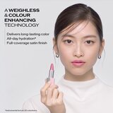 Shiseido Technosatin Pink satenasta šminka odtenek 01 Perfect Pink 3.3 g | Shoptok.si