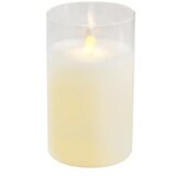 Dekordom Led candle glass cylinder - transparent - 20cm - n53 ( 025055 ) u