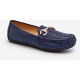 Boto Women's Classic Eco Leather Moccasins Navy Demese | shoptok.hr