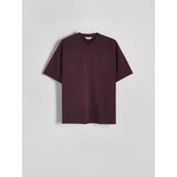 Reserved majica boxy - burgundy | Shoptok.si