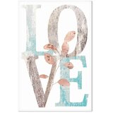  Slika - Flourishing Letters (1 Part) Vertical 80x120 Premium Print | shoptok.hr