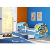 ACMA dečiji krevet ii 180x80 f + dušek 6 cm BLUE21 | ePonuda.com