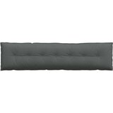  Jastuk za leđa Tamno siva 200 x 19 x 50 cm tkanina | shoptok.hr