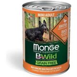 Monge dog adult mini konzerva bwild pačetina, 400g | ePonuda.com