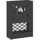  Stalak za kišobrane Crna 28 x 12 x 41 cm Čelik | Eponuda.ba