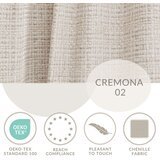 Maison de Rêve Kremno bela kotna sedežna garnitura iz šenilje (levi kot/v obliki črke L) Kirou – | Shoptok.si