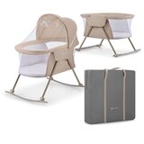 Kinderkraft Posteljica LOVI 3v1, bež | Shoptok.si