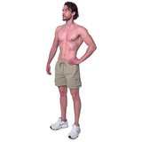 GymBeam Men‘s Swim Cargo Shorts Olive