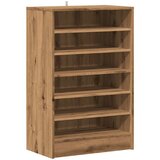 Maison Chic Omarica za obutev - Kopa za čevlje artisan hrast 60x35x92 cm inženirski les, (21776518) Cene