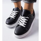 Gemre Black embossed Dreux sneakers | shoptok.hr