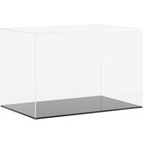 vidaXL Razstavna škatla prozorna 56x36x37 cm akril | Shoptok.si