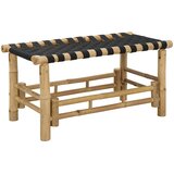  Vrtna klupa 80 x 38 x 40 cm Bambus Prirodna Pravokutni | shoptok.hr