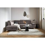 CARRYHOME SEDEŽNA GARNITURA, mikrovlakna rjavosiva | Shoptok.si