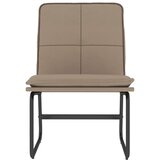  Ležaljka boja cappuccina 54 x 75 x 76 cm od umjetne kože | Eponuda.com