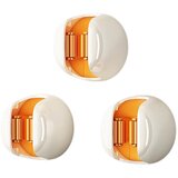 INF Držalo za mop brez sledi in vrtanja, 3 kosi – PVC + silikon, večbarvno, nosilnost 30 jin White+Orange, (5000298110) Cene