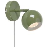 Markslöjd Zelena zidna lampa s utikačem Pop – Cijene