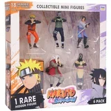 Naruto Shippuden Deluxe Edition Ver. B set 6 kolekcionarskih figur – 4–5 cm, licencirani set