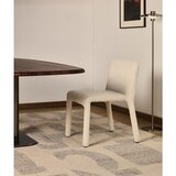 Kave Home Bež oblazinjen jedilni stol z možnostjo nalaganja Loria &amp;ndash; Slike