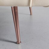 Bessagi Home dvosed luis, bež, žamet | Shoptok.si