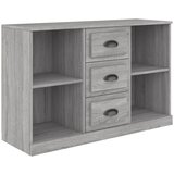 Maison Chic Komoda - Predalnik siva sonoma 104,5x35,5x67,5 cm inženirski les, (21718017) Cene