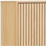 Actona Preklopni ormarić za cipele u dekoru hrasta u prirodnoj boji 72x140x25 cm Albany – | shoptok.hr