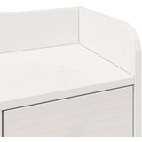  Krevet s regalom za knjige bez madraca bijeli 90x190cm borovina | shoptok.hr