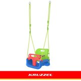 Kruzzel 3-u-1 zeleno-plava dječja ljuljačka | shoptok.hr