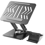 Wozinsky WRS-CPY84SB 360 aluminijski stalak za laptop i tablet + gratis stalak za mobitel Slike
