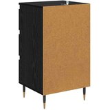 vidaXL Strani šal Črni hrast 35 x 40 x 70 cm Konstruiran les | Shoptok.si