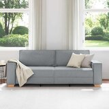 vidaXL Trosed svetlo siv 180 cm blago | Shoptok.si