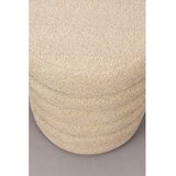 Dutchbone Bež tabure iz tkanine bouclé Fern – | Shoptok.si