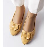 Gemre Beige ballerinas adorned with rhinestones Rémy | Shoptok.si
