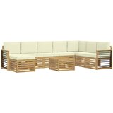 Setovi sofa Čvrsto drvo akacije | shoptok.hr