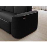 ELTAP Tamno siva kutna garnitura od bouclé tkanine (s lijevim kutom/s ležaljkom) Ume – | shoptok.hr