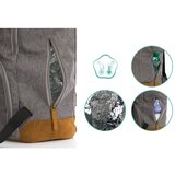 Fillikid torba/ruksak za mamu Rolltop Berlin, crna melange | shoptok.hr