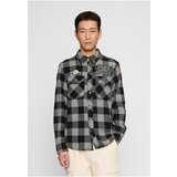 Brandit Men's checkered shirt Ozzy with long sleeves black/gray Cijene