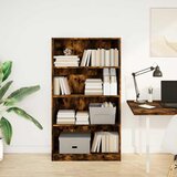  Regal za knjige boja hrasta 80x24x143 cm od konstruiranog drva | shoptok.hr