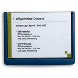 Durable Info ploščica Click 210x148,5mm modra (4866), (20377378) | Shoptok.si