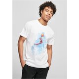MT Men Basketball T-shirt with clouds white Cene