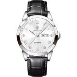  Moška ura POEDAGAR RP - 41327 - Srebrna / Črna KP41327 | Shoptok.si