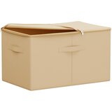  Kutija za spremanje 2 pcs Krem 60 x 43 x 35 cm Netkana tkanina | shoptok.hr