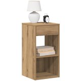Furnova Nočne omarice s predalom 2 kosa artisan hrast 35x34x66,5 cm, (21926513) Cene