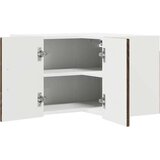  Zidni kuhinjski ormarić s policom Smeđi hrast 57 x 57 x 40 cm | shoptok.hr