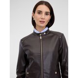 Orsay Dark brown women's faux leather jacket - Women's | shoptok.hr