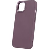 Satin silikonski ovitek za Samsung Galaxy S23 Plus 5G - vijola Cene