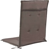  Jastuci za vrtne stolice 4 kom smeđesivi 120x50x3 cm od tkanine | shoptok.hr