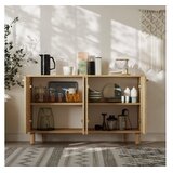Hanah home Hanah Kućna konzola Venecija, 120x73,6x29,6 cm, Hrast | Eponuda.ba