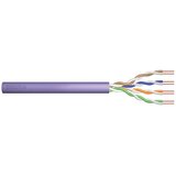 Digitus Cat.6 Installation Cable, U /UTP, Eca, AWG 24 /1, PVC, 305m, Purple, Carton | shoptok.hr
